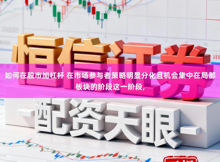 如何在股市加杠杆 在市场参与者策略明显分化且机会集中在局部板块的阶段这一阶段,