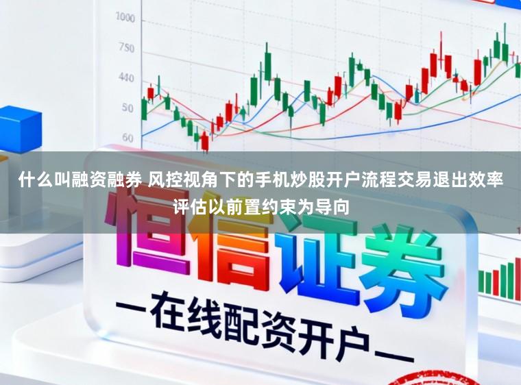 什么叫融资融券 风控视角下的手机炒股开户流程交易退出效率评估以前置约束为导向